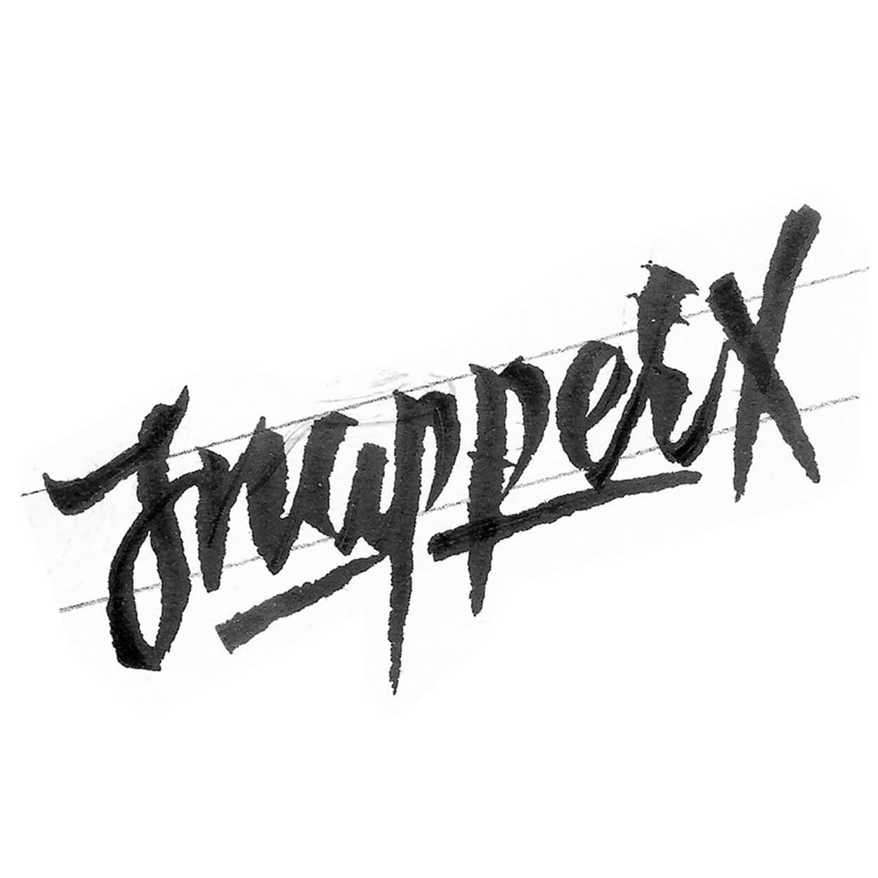 SnapperX Calligraphy - Logo